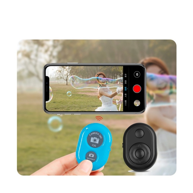 Hign Quality Universal Phone Remote Selfie Stick Blue Tooth Shutter Release Button