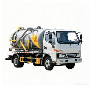 Camion d'aspiration des eaux usées Euro6, 9000 litres, 9 tonnes, 4x4, pour le transfert des eaux usées dans les zones industrielles - Product Image 6