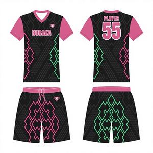 Conjunto de Uniforme de Fútbol para Hombre, Camiseta de Fútbol, Venta al por Mayor, Personalizado con Logotipo, Traje Deportivo de Poliéster Estampado para Adultos - Product Image 1