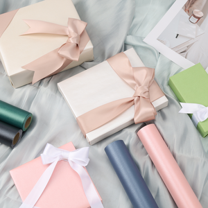 High Quality Solid Color Wrapping <b>Paper</b> for Daily Gift <b>Wrap</b> 76X500CM Large <b>Roll</b> Packing <b>Paper</b> Gift Packing <b>Paper</b> - Product Image 1
