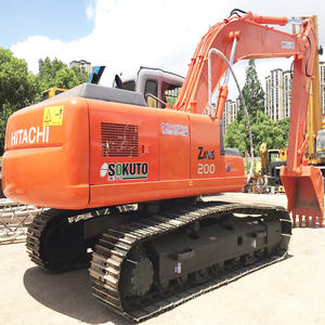 Used Hitachi Zaxis 200 Excavator Hitachi ZX200 ZX210 ZX200-6 Crawler Excavator For Sale - Product Image 1