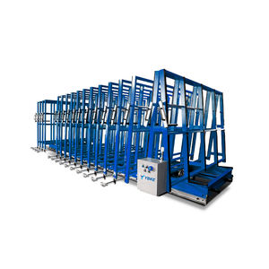 Maquinaria de procesamiento de vidrio Sistema de estante de almacenamiento eléctrico Estantes de vidrio Almacenamiento de vidrio extraíble - Product Image 1