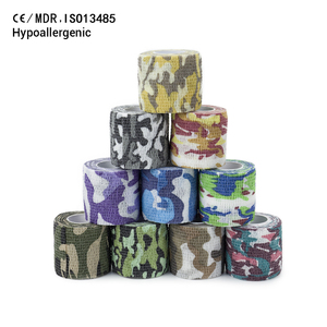 2025 athmedic thể thao trung quốc pet ngựa đàn hồi băng kết thúc tốt đẹp không vô trùng tự dính quấn trọng lượng nhẹ nén băng - Product Image 4