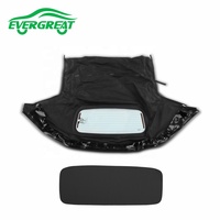 Bonne qualité usine directement pour Mazda MX-5 Miata cabriolet capote 06-14 vitre chauffante noire MAZ064545