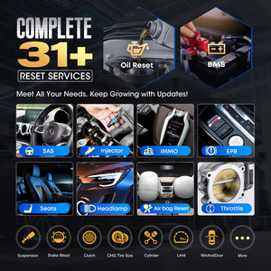 Aute MaxiDAS DS808S-BT Android 11 MINI เครื่องมือ OBD2 ไร้สายสำหรับการเขียนโค้ด อัปเกรดจาก Maxidas DS808 - Product Image 3