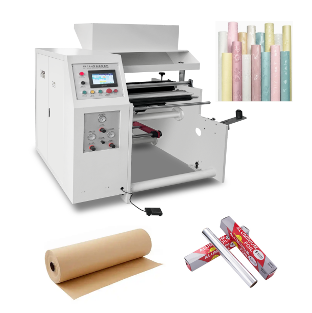 High Speed Aluminum Foil Rewinding Machine