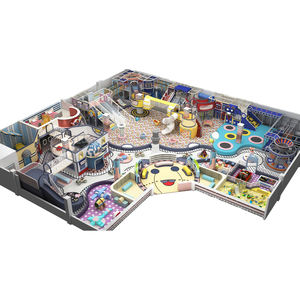 Équipement de terrain de jeu intérieur personnalisé Piscine à balles d'escalade pour centres de divertissement pour enfants pour <span class=keywords><strong>parcs</strong></span> d'attractions Shopping - Product Image 1