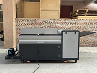 Imprimante numérique DTF G-Printing à 2 têtes avec secoueur de poudre, recyclage automatique, 21-30 ppm, Wi-Fi intégré pour textiles coton/polyester