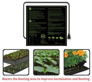 Горячая распродажа, Гидропонные нагревательные коврики для размножения семян, Подушечка для рассады с регулятором температуры - Product Image 4