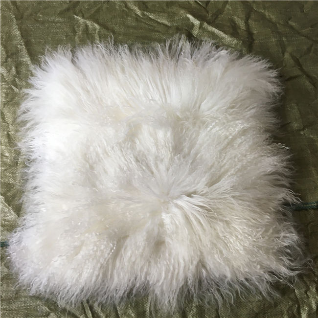 批发优质西藏家居装饰皮毛抱枕 - buy home decorative fur pillow