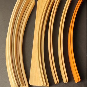 Wooden Playing Card <b>Holder</b> <b>Bow</b> Shaped 2 Layer 33x6.5x1 Cm Pine Material For Card Display And Storage - Product Image 3