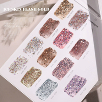 AMO Nouvelle Tendance Vernis Gel Liquide UV Scintillant Magnétique pour Nail Art DIY, Thérapie par Lumière LED, Végan, Sans HEMA, Non Toxique