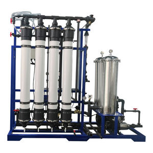 Système d'ultrafiltration UF sur skid 5 m³/h pour le traitement des eaux usées et le recyclage des eaux grises, réduction de la turbidité des eaux de rivière - Product Image 2