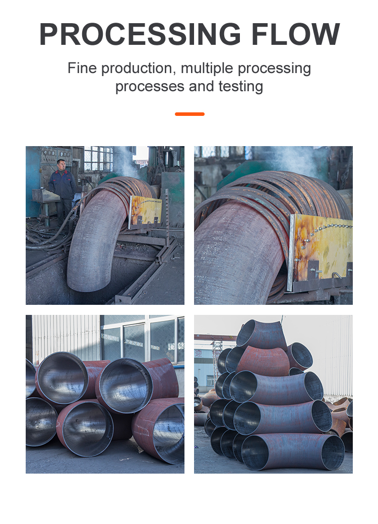 ASME B16.9 A234 SCH 40 STD 90 Degree MS 1.5D LR Butt Welded Carbon Steel Pipe Fittings Bend Seamless Elbows