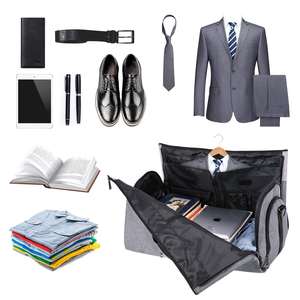 Fashion New 2 in 1 Convertible <b>Travel</b> <b>Garment</b> Duffel <b>Bag</b> 55L Carry-on <b>Travel</b> Duffel <b>Bag</b> Flight <b>Bag</b> Weekender - Product Image 3