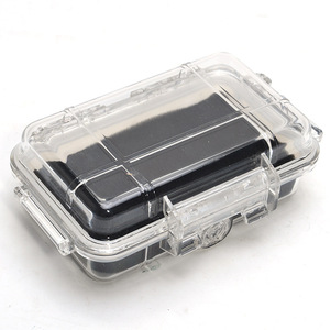 Boîte de rangement transparente et étanche antichoc 2026 pour extérieur, 3 tailles, avec coussinet en caoutchouc réglable - Product Image 3