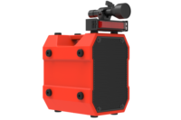 Haut-parleur directionnel portable CT/HC620 à son intense, LRAD 136 dB SPL de crête, portée de 800 m, dispositif acoustique longue portée, fonctionnalités de sauvetage