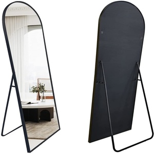 Full Length Hot Sale Gold Decorative <b>Large</b> Full Body Dressing Arch Metal <b>Framed</b> Wall Mirror for Living Room - Product Image 1