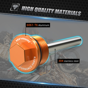 Bouchon de vidange d'huile magnétique NICECNC M20X1.5 pour <span class=keywords><strong>KTM</strong></span> <span class=keywords><strong>690</strong></span> <span class=keywords><strong>Enduro</strong></span>/<span class=keywords><strong>Enduro</strong></span> <span class=keywords><strong>R</strong></span>/<span class=keywords><strong>SMC</strong></span>/SMCR 2008-2023 2024 2025 – Bouchon de filtre à huile gauche - Product Image 3