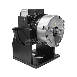 Plateau rotatif LY ZT-D pour soudage laser avec mandrin à 3 mors pour machine de soudage, marquage et gravure laser sans moteur ni entraînement - Product Image 5