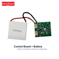 Carte de commande PCBA pour ventilateur de refroidissement à température contrôlée intelligente, carte mère pour ventilateur portable à moteur BLDC, développement personnalisé HW/SW