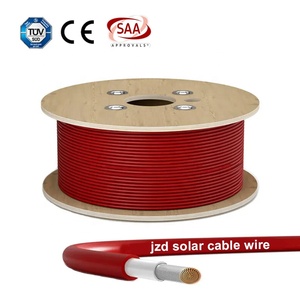 Fabricant de câble JZD simple double noyau VDE/UL4703 600V/1000V DC PV photovoltaïque XLPE batterie en cuivre étamé câble solaire Kabal - Product Image 3
