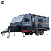 Fourgonnette de camping Pop Top, cadre léger et durable, véhicule tout-terrain pour les amateurs de plein air