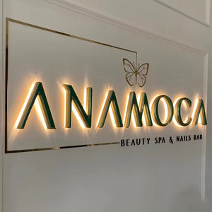Conception personnalisée Intérieur et extérieur Affichage du nom de marque Lumière LED Logo électrique Affaires Lettres rétroéclairées en métal Signalisation - Product Image 3