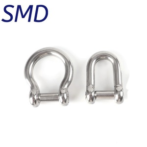 Grillete Tipo D Sumec de Acero Inoxidable 304 con Pasador Roscado Desmontable para Elevación de Grúas - Product Image 1