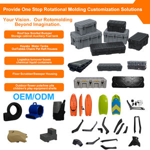 원활한 Rotomolded HDPE 연료 탱크 4X4 오프로드 UV 안정화 충격 방지 맞춤형 색상 크기 OEM/ODM 서비스 JINWONIU - Product Image 3