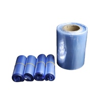 Film thermorétractable transparent en PVC personnalisé pour bouteilles de boissons et de vin, scellage des deux extrémités, épaisseur 0,18-12 mm, largeur 30-800 mm