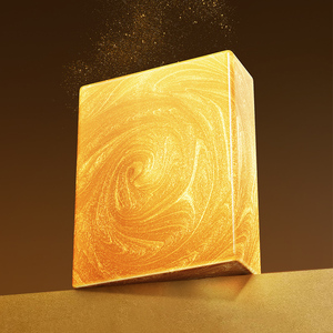 Savon Solide Essentiel Doré SADOER Marques Privées Nettoyage Profond Rafraîchissant Mousse Riche Blanchissant Parfum Durable Fait Main - Product Image 1
