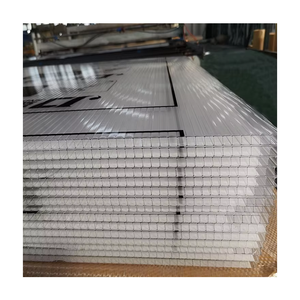 8mm 10mm rõ ràng chống UV lớp phủ nhựa <span class=keywords><strong>Polycarbonate</strong></span> tấm 4x8 tờ 10mm đôi tường <span class=keywords><strong>Polycarbonate</strong></span> nhà kính - Product Image 1