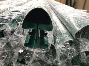 Valla de malla de alambre soldada de Pvc verde de alta calidad, tipos de sistema de esgrima Cuvy, abrazadera de conexión, esgrima 3D - Product Image 6