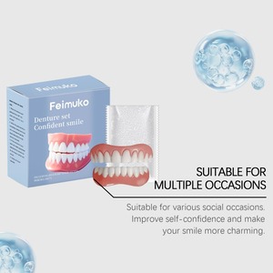 Set de Modificación de Dentaduras Feimuko que Mejora la Sonrisa y la Estética Bucal Prótesis <span class=keywords><strong>Dentales</strong></span> de Material Confortable para la Belleza Dental - Product Image 4