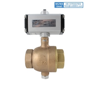 Actuadores Neumáticos Tipo C C-TFE, Válvulas de Bola de Cobre Clase 10K de Pasaje Completo, Bola de Latón Forjado para Control de Agua C-TFE - Product Image 6
