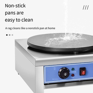 Machine de fabrication de crêpes <span class=keywords><strong>professionnelle</strong></span> à gaz électrique <span class=keywords><strong>double</strong></span> antiadhésive à vendre - Product Image 6