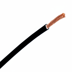 500m. Filo flessibile nero 4mm. sul bobinaio - Product Image 2