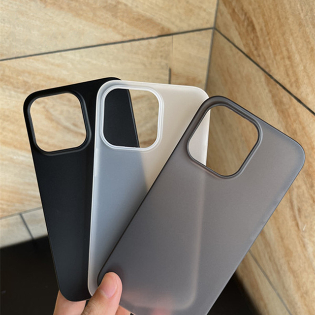 Ultra Thin Frosted Skin Hard PP Cover Protect Case for iPhone 13 Pro , for iPhone 13 Matte Slim Case
