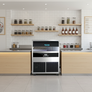 เครื่องทำน้ำแข็ง VOKA <span class=keywords><strong>VK</strong></span>-GQ80 ความจุ 80 กก./วัน โหมดประห<span class=keywords><strong>ย</strong></span>ัดพลังงาน ระบบละลา<span class=keywords><strong>ย</strong></span>น้ำแข็งอัตโนมัติ ฟังก์ชั่นตั้งเวลาล่วงหน้า ระบบดิจิตอล - Product Image 6