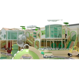 Aire de jeux commerciale intérieure de 660 m² avec équipement de parc de jeux intérieur de 3,4 m pour enfants, équipement de jeux souples pour enfants - Product Image 1