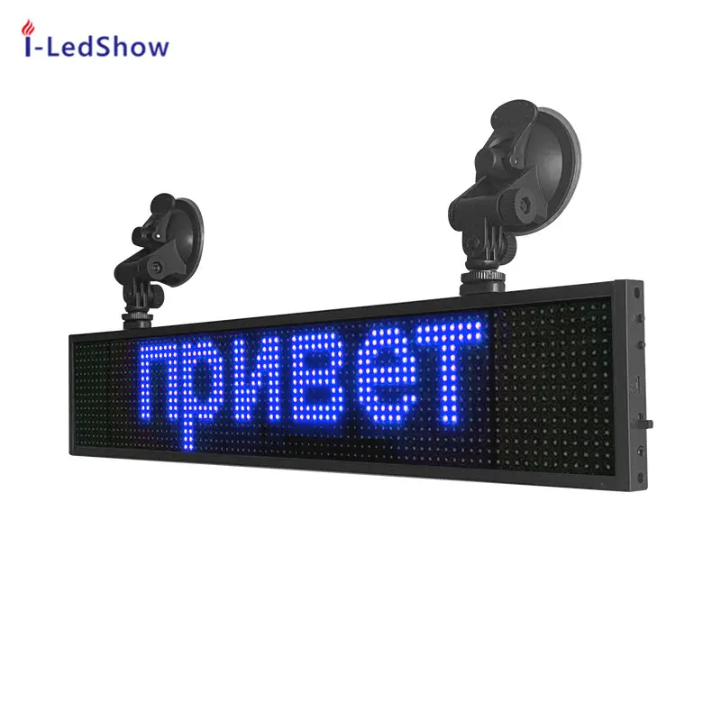 P5 Programmabile di Colore RGB Display A LED In Movimento Schermata di Testo Desktop Matrix Modulo Ultra Sottile Ha Portato A Scorrimento Messaggio Mini Display