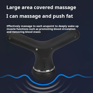 Pistola de Masaje Fascial Portátil Recargable Profesional OEM/ODM con <span class=keywords><strong>4</strong></span> Cabezales de Masaje para Masaje Muscular Profundo - Product Image 5