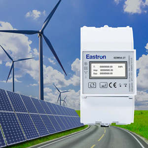 Eastron SDM54-2T Contatore di Energia Intelligente Trifase Multifunzione con Doppio Ingresso di Alimentazione RS485 per Montaggio su Guida DIN - Product Image 1