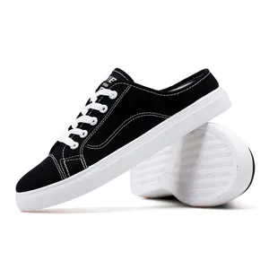 Biểu Tượng Tùy Chỉnh Stylish Phòng Tập Thể Dục Chân Trần Low Top Espadrilles Người Đàn Ông Plimsolls Canvas Sàn Giày