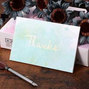 Tarjeta de Visita de Papel Texturizado con Estampado en Relieve y Lámina Dorada de Lujo Personalizada, Color CMYK, Tamaño Personalizado - Product Image 3