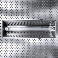 Boîte de transfert statique en acier inoxydable 304, facile à nettoyer et conforme aux normes GMP, pour salle blanche