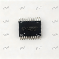 Cmsemicon CMS8S6990CDE20SA Mikrokontroler Inti 8-Bit 8051 MCU 16KB Flash 48MHz TSSOP20 IC Tegangan Lebar untuk Elektronik Konsumen
