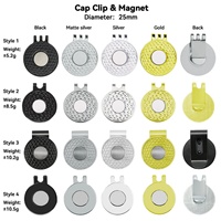 Divertido Clip Magnético para Gorra de Golf de Aleación de Zinc Esmaltado, Suave y Creativo, con Grabado Personalizado