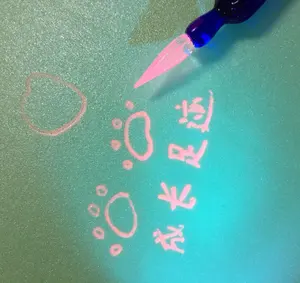 Unsichtbarer UV-Tinten stempel, CH8002 Hochwertige unsichtbare Tinte & UV-Stift tinte & verschwindende Tinte